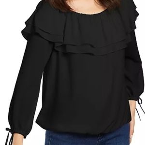 MICHAEL Michael Kors

Ruffled Off-The-Shoulder Top